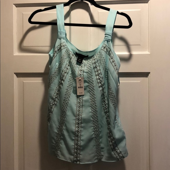 White House Black Market Embellished Blouse - Picture 1 of 5